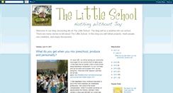 Desktop Screenshot of blog.thelittleschool.net