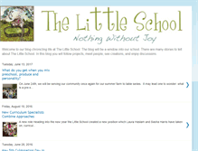 Tablet Screenshot of blog.thelittleschool.net